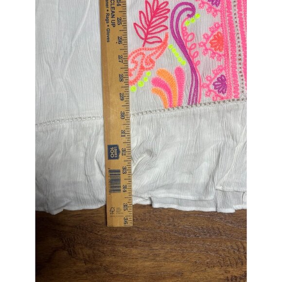 Lilly Pulitzer Thalia Tunic Sleeveless Swing Dress Embroidery in Size L New - Picture 7 of 9